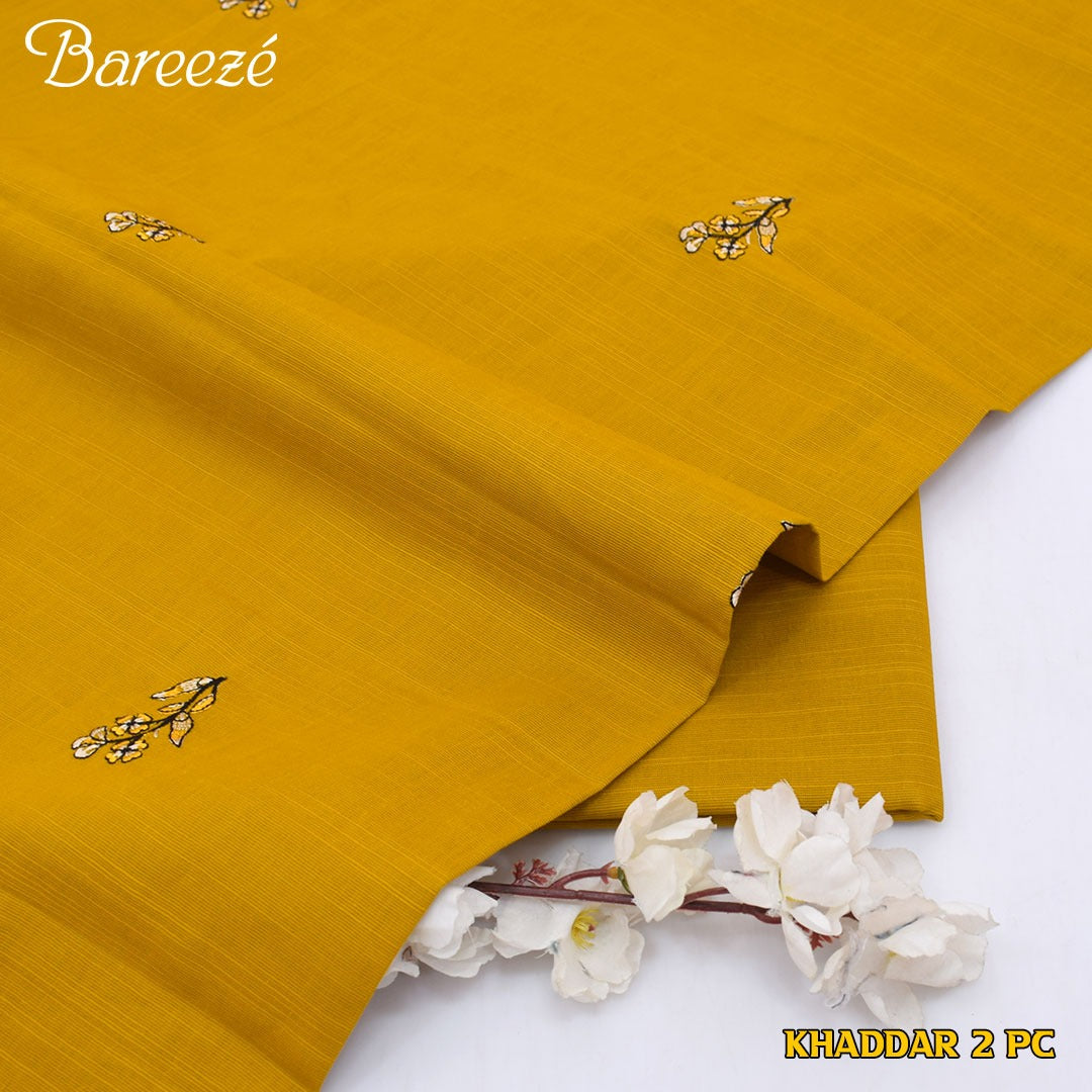 Bareeze Khadder Embroided Unstiched 2-Piece