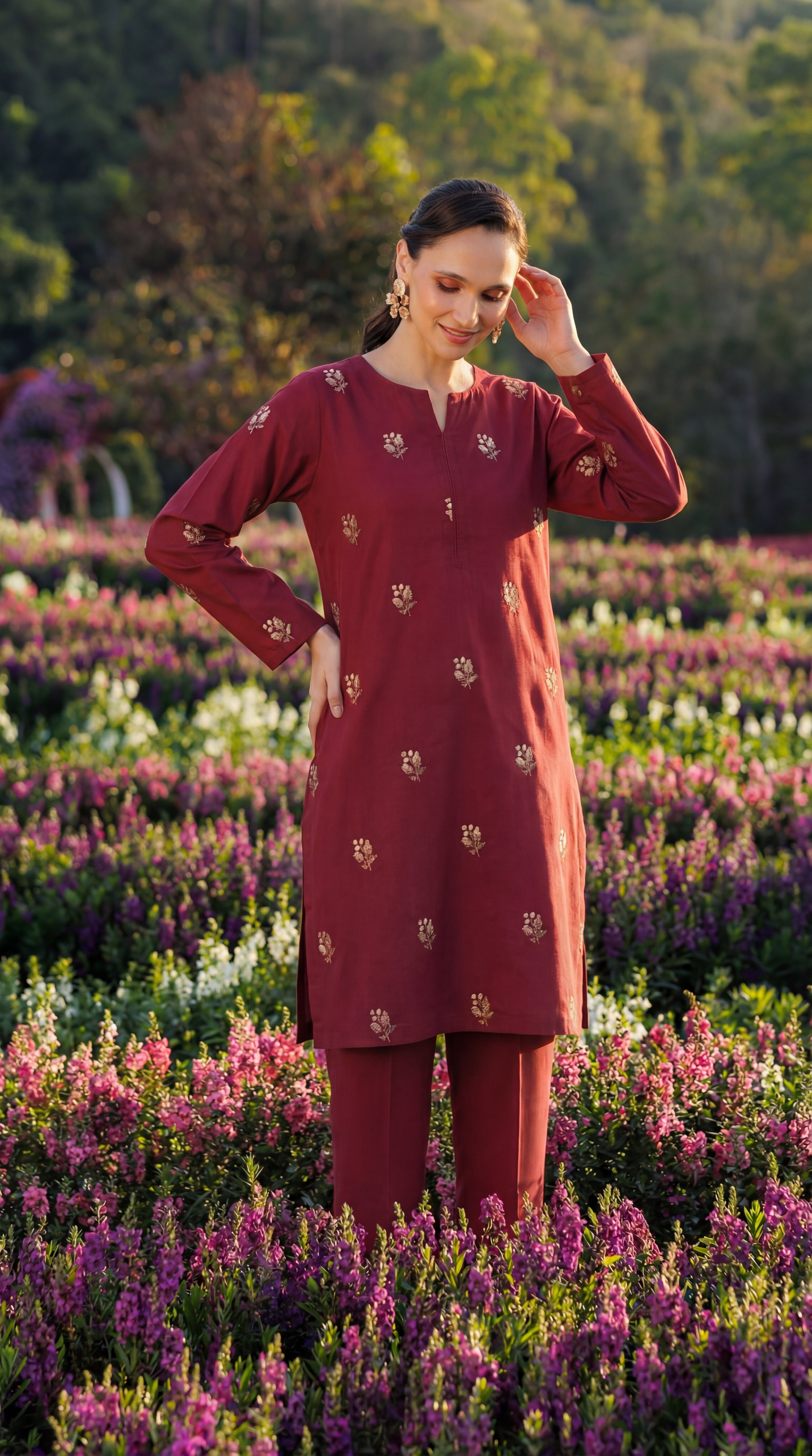Stitched Embroidered Bareeze Lawn 2 Piece