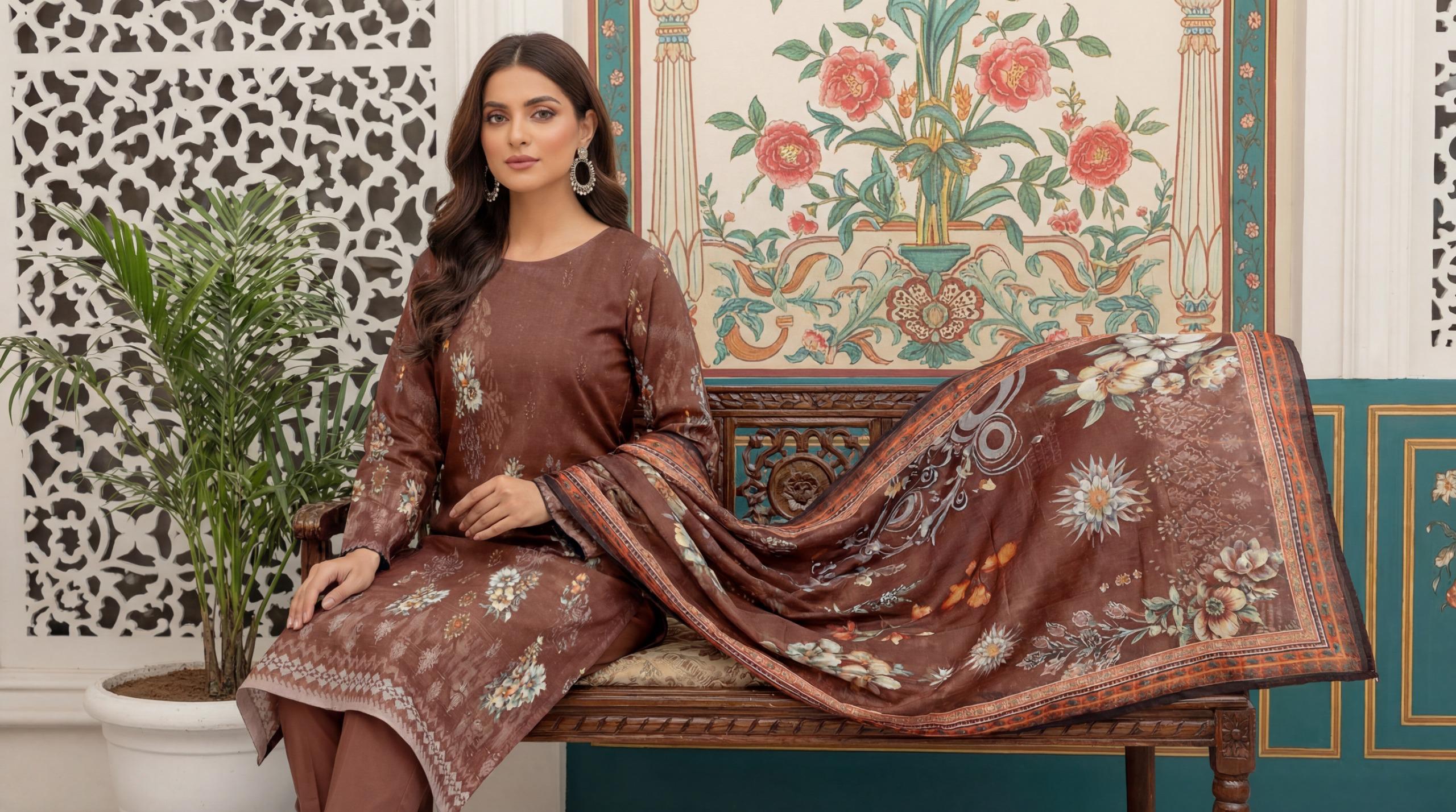 Iznik Lawn 3-Piece Unstiched