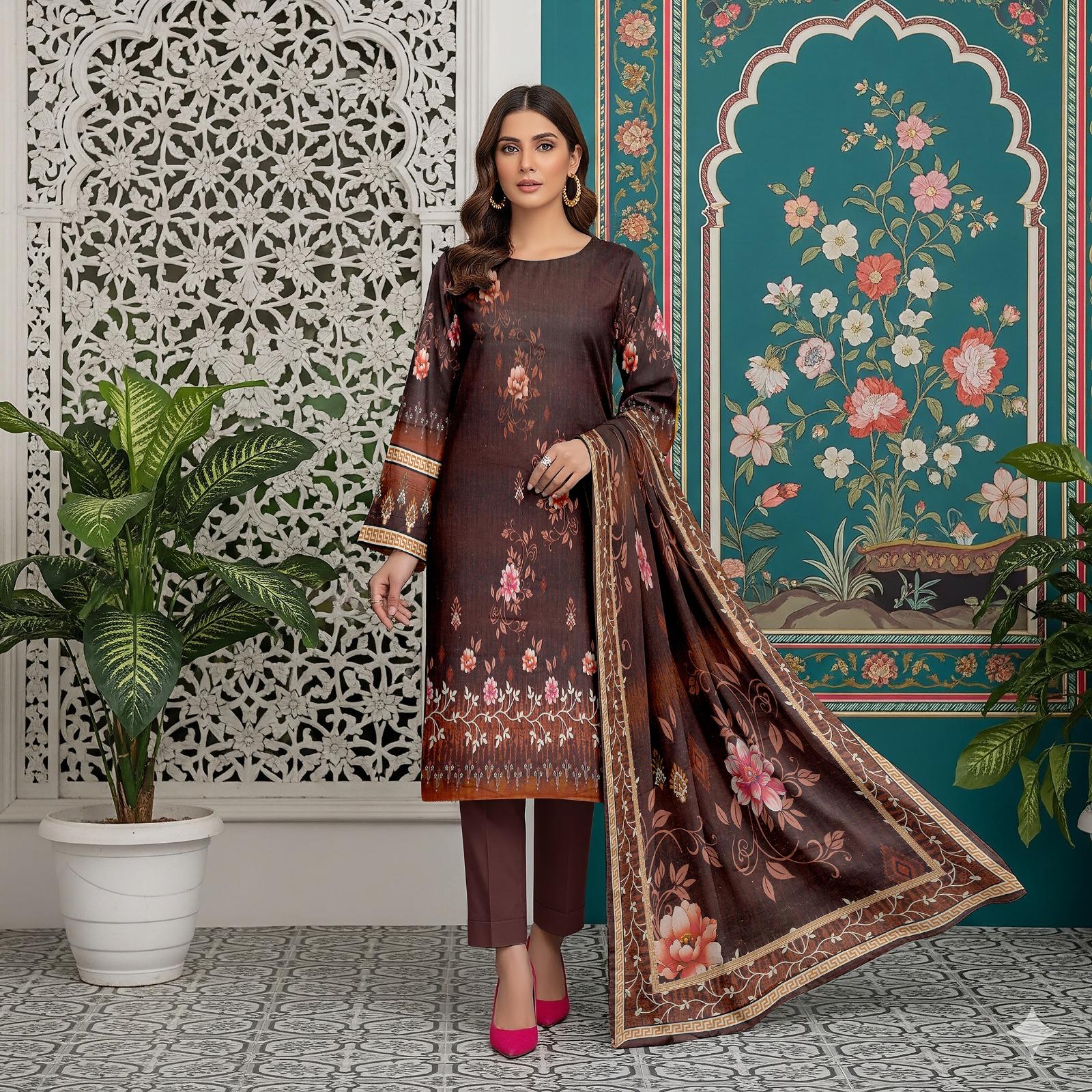 Iznik Lawn 3-Piece Unstiched