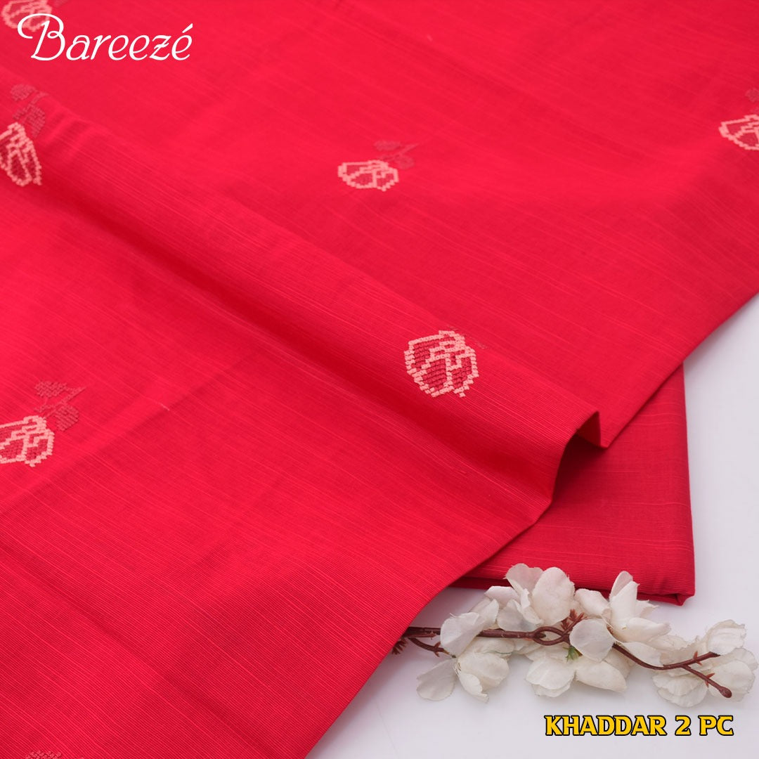 Bareeze Khadder Embroided Unstiched 2-Piece