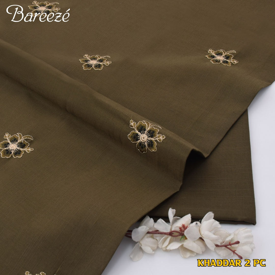 Bareeze Khadder Embroided Unstiched 2-Piece