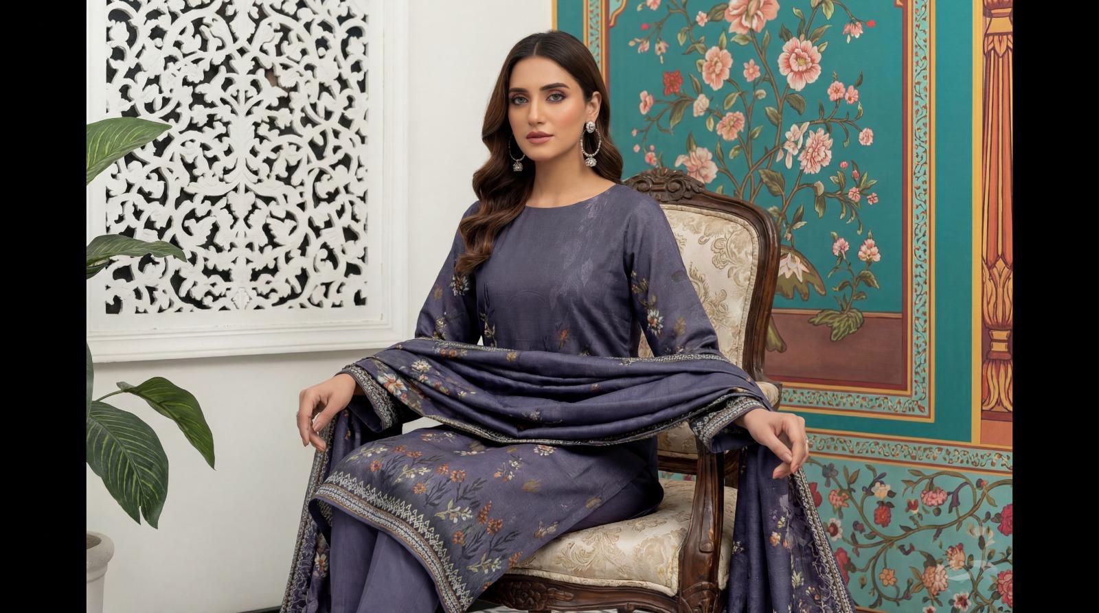 Iznik Lawn 3-Piece Unstiched