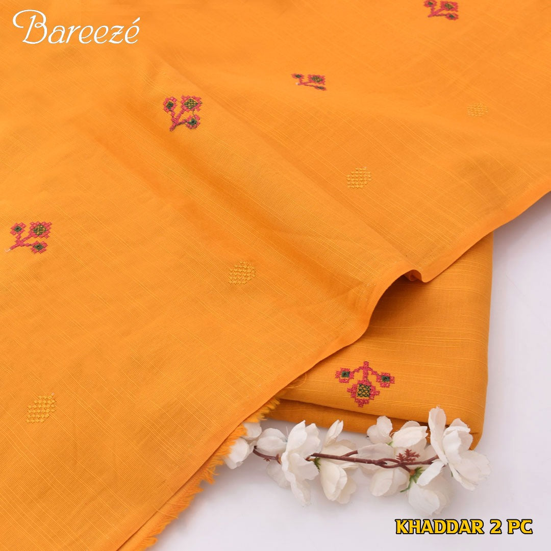 Bareeze Khadder Embroided Unstiched 2-Piece