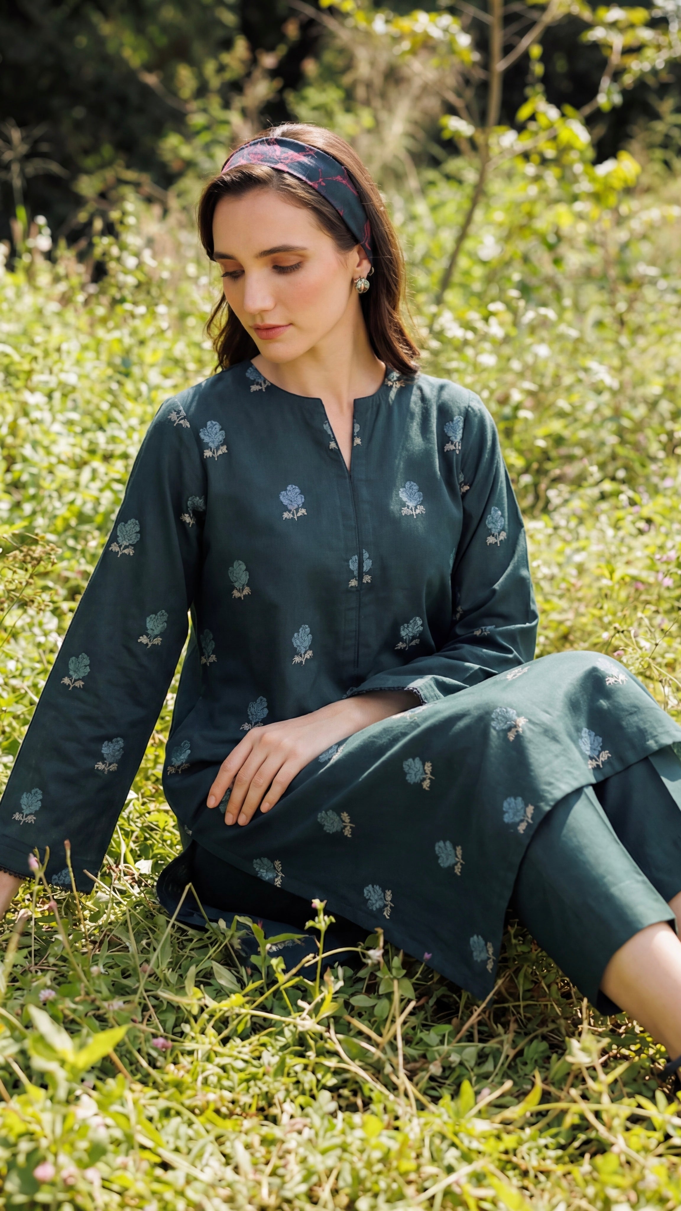 Stitched Embroidered Bareeze Lawn 2 Piece