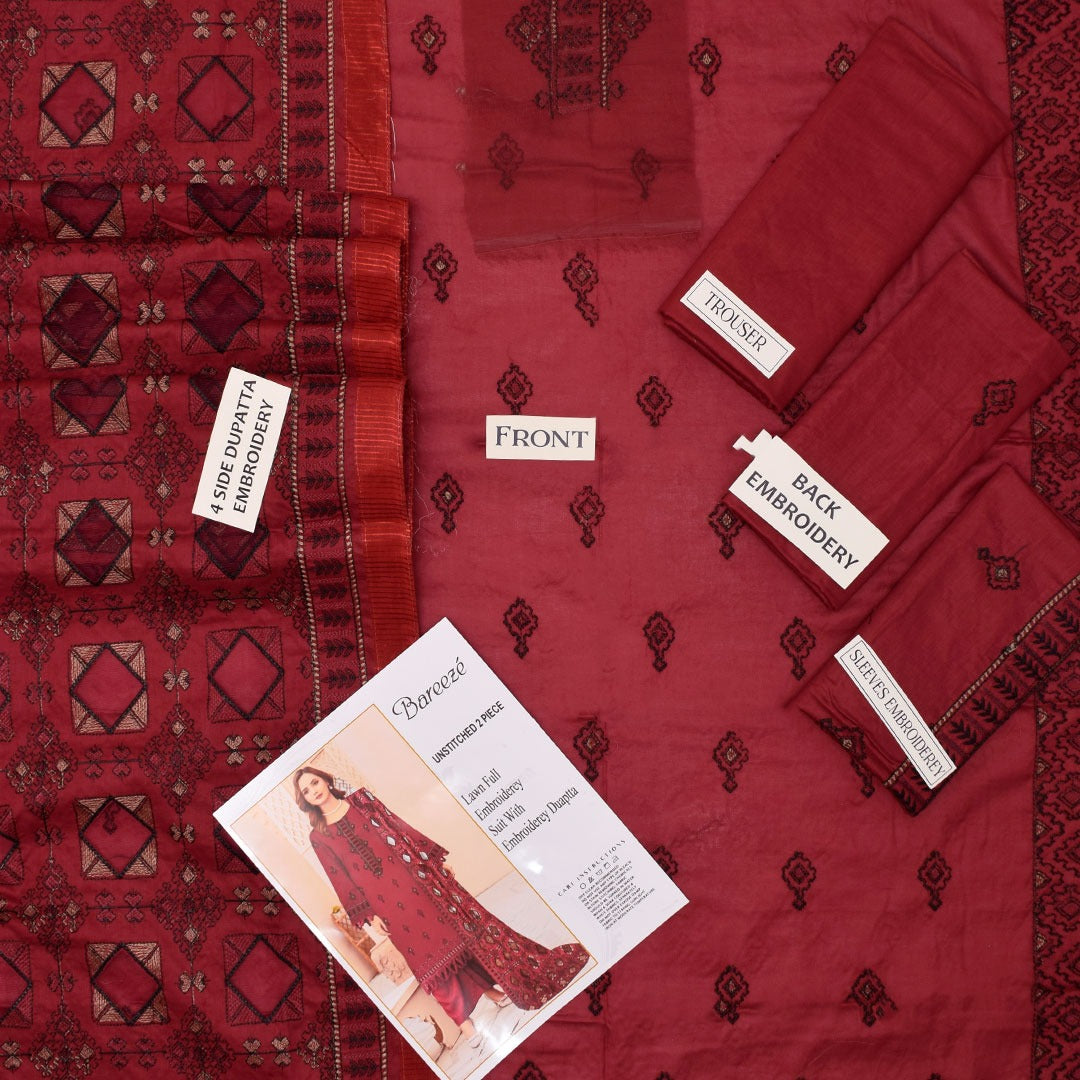 BAREEZE EMBROIDRY VOLUME