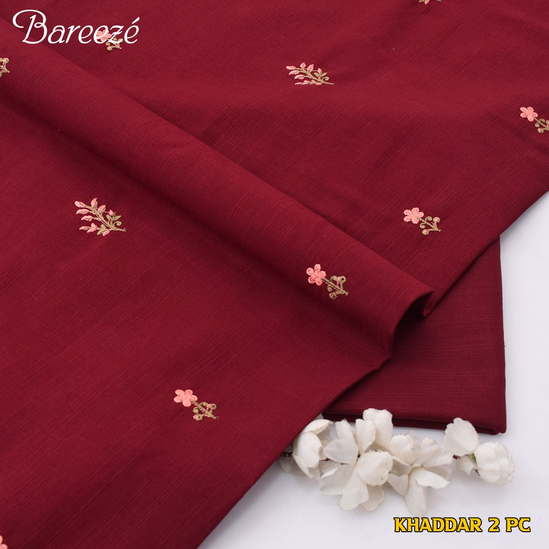 Bareeze Khadder Embroided Unstiched 2-Piece