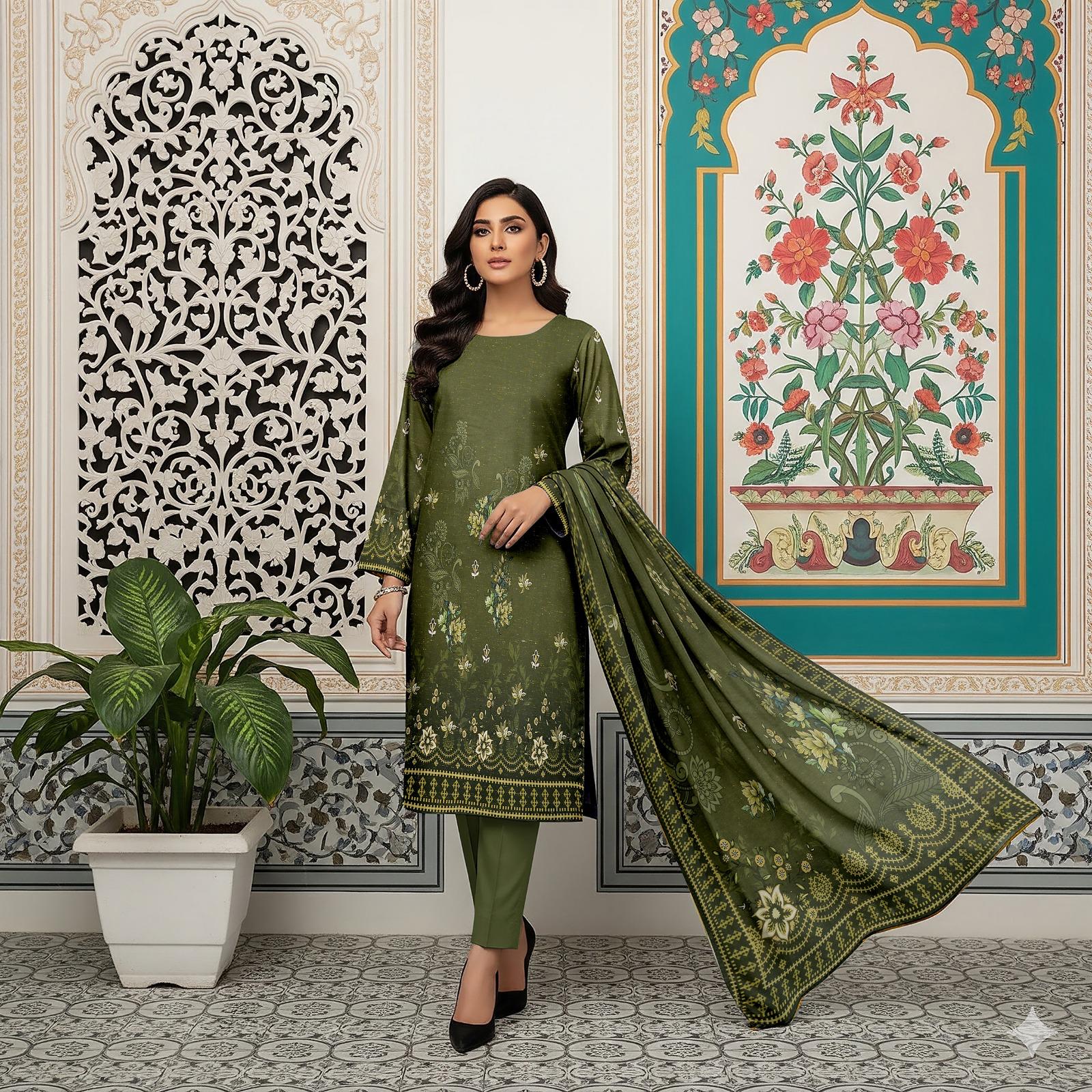 Iznik Lawn 3-Piece Unstiched