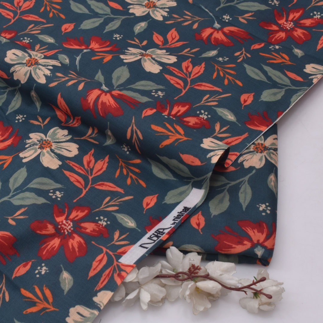 Nisha By Nishat Lawn 2-Piece Unstiched