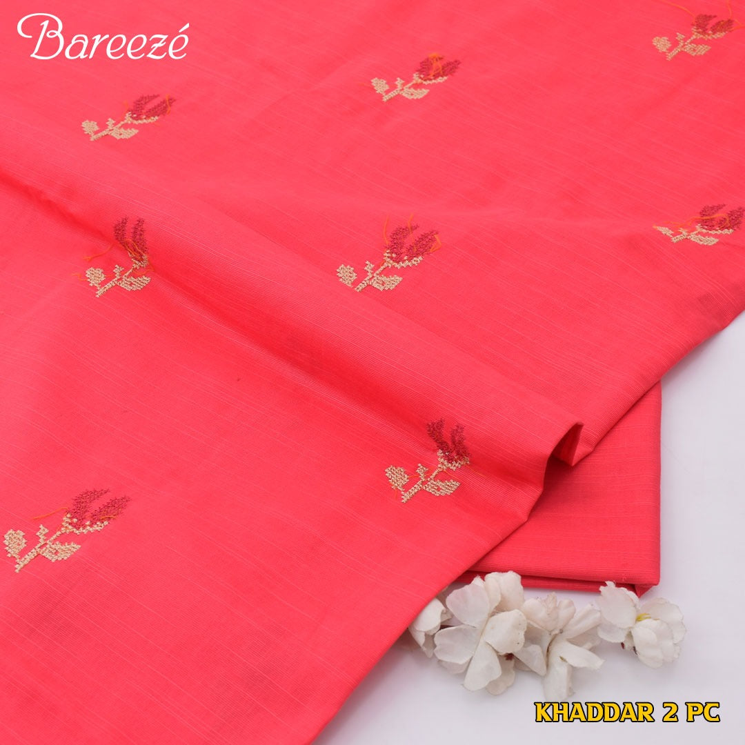 Bareeze Khadder Embroided Unstiched 2-Piece