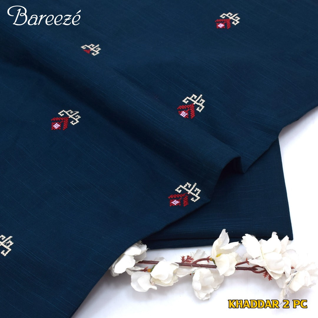 Bareeze Khadder Embroided Unstiched 2-Piece