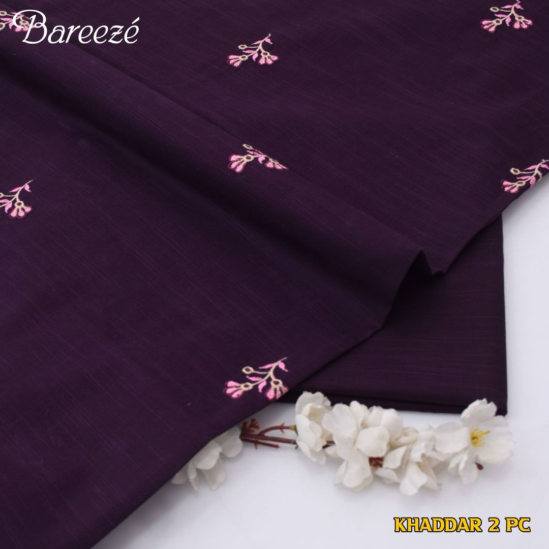 Bareeze Khadder Embroided Unstiched 2-Piece
