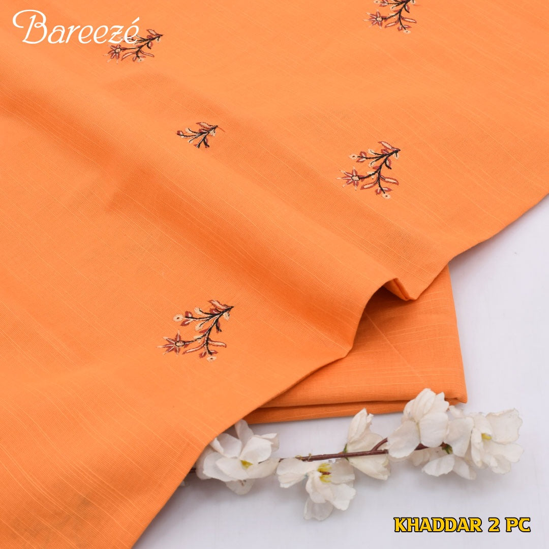 Bareeze Khadder Embroided Unstiched 2-Piece