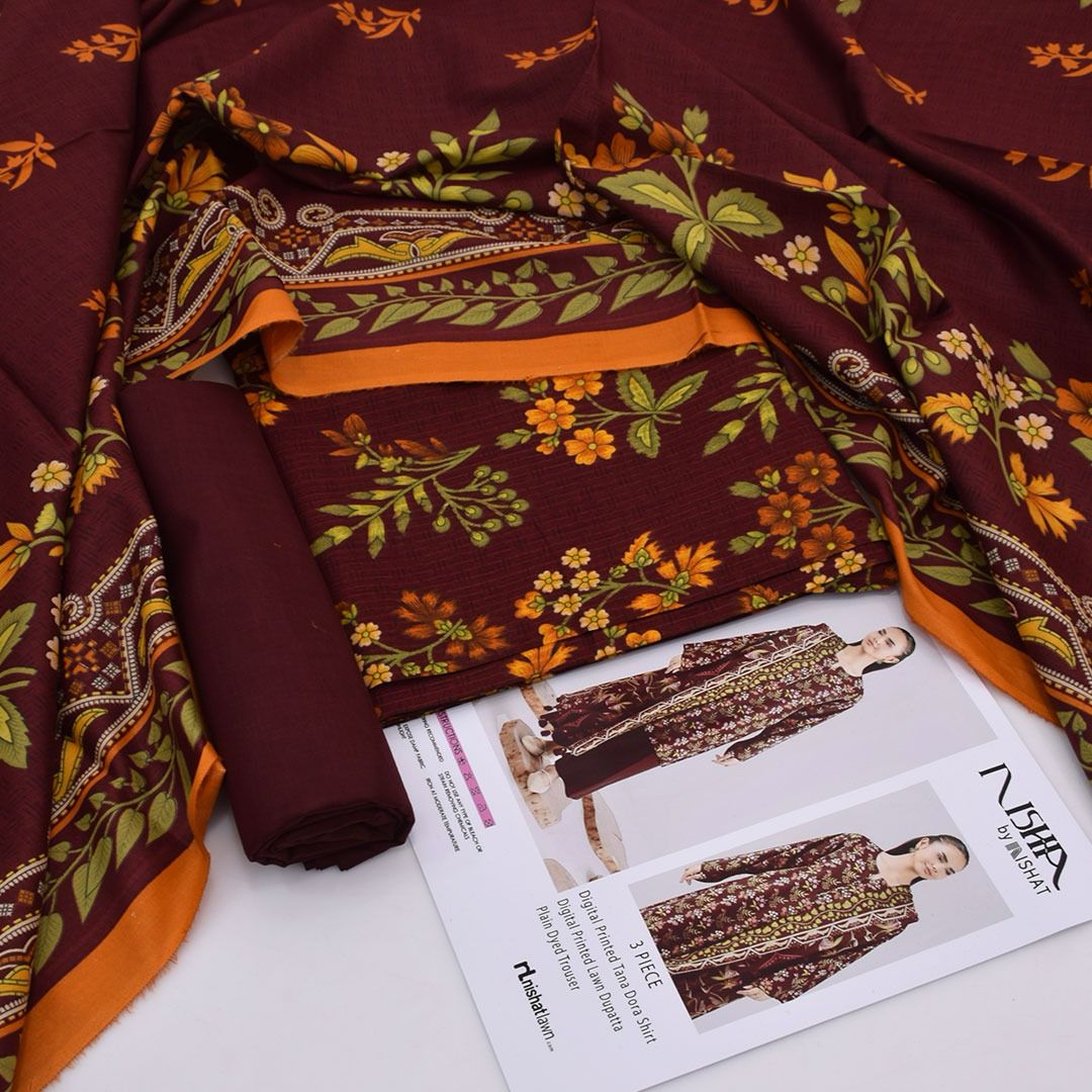 Nishat Lawn 3-Piece Unstiched