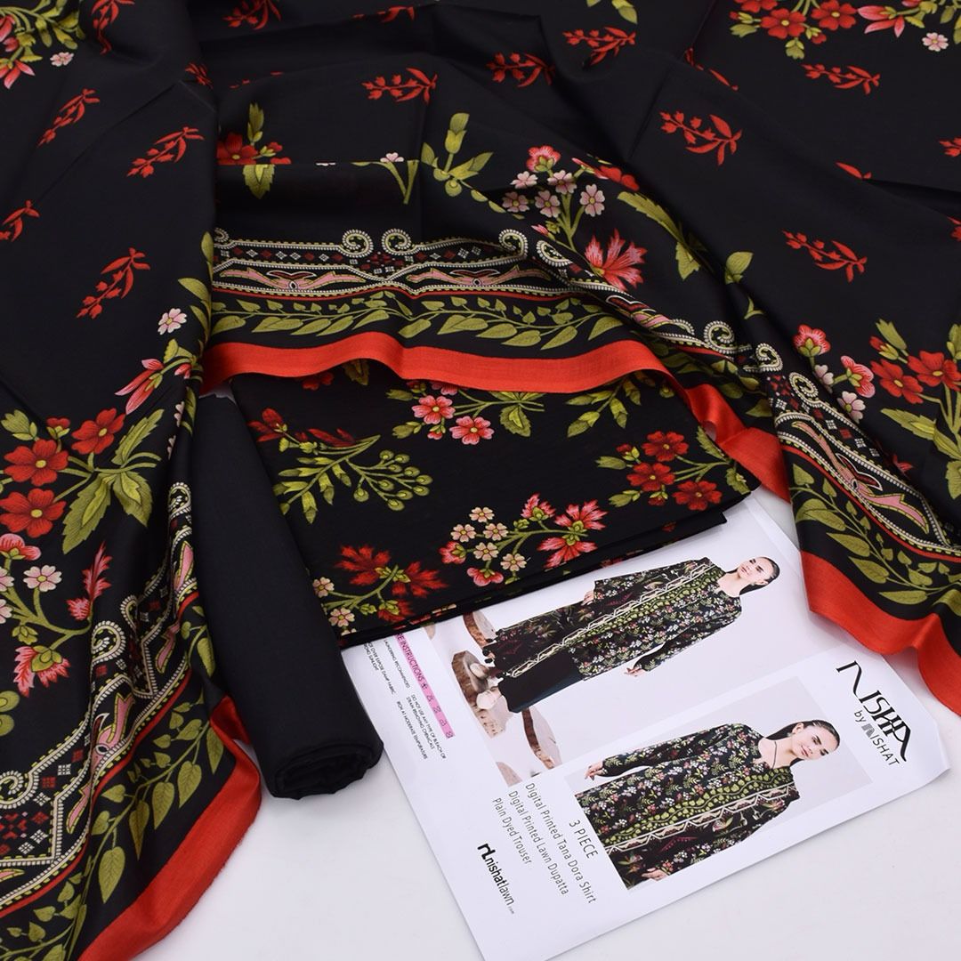 Nishat Lawn 3-Piece Unstiched