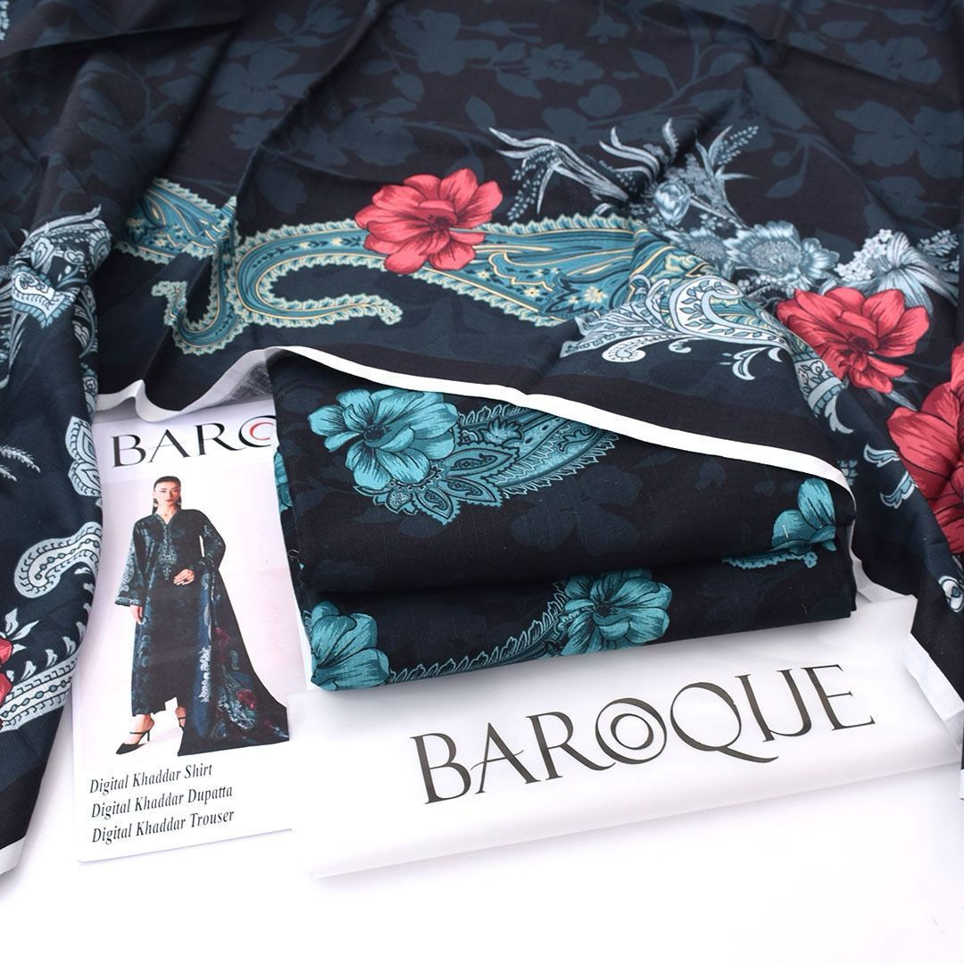 Baroque Khadder 3-Piece Unsticted