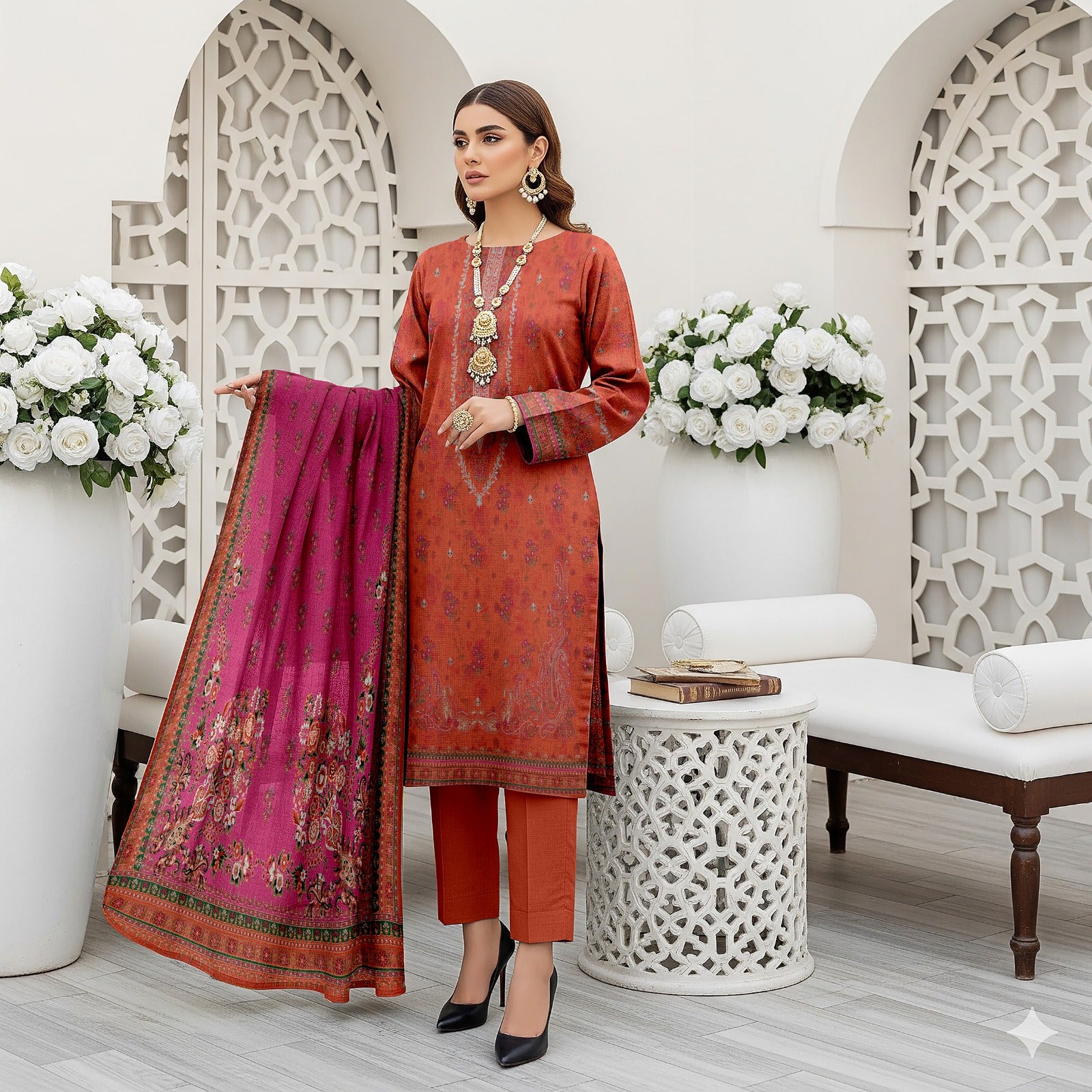 Mausummery Lawn 3-Piece Unstiched