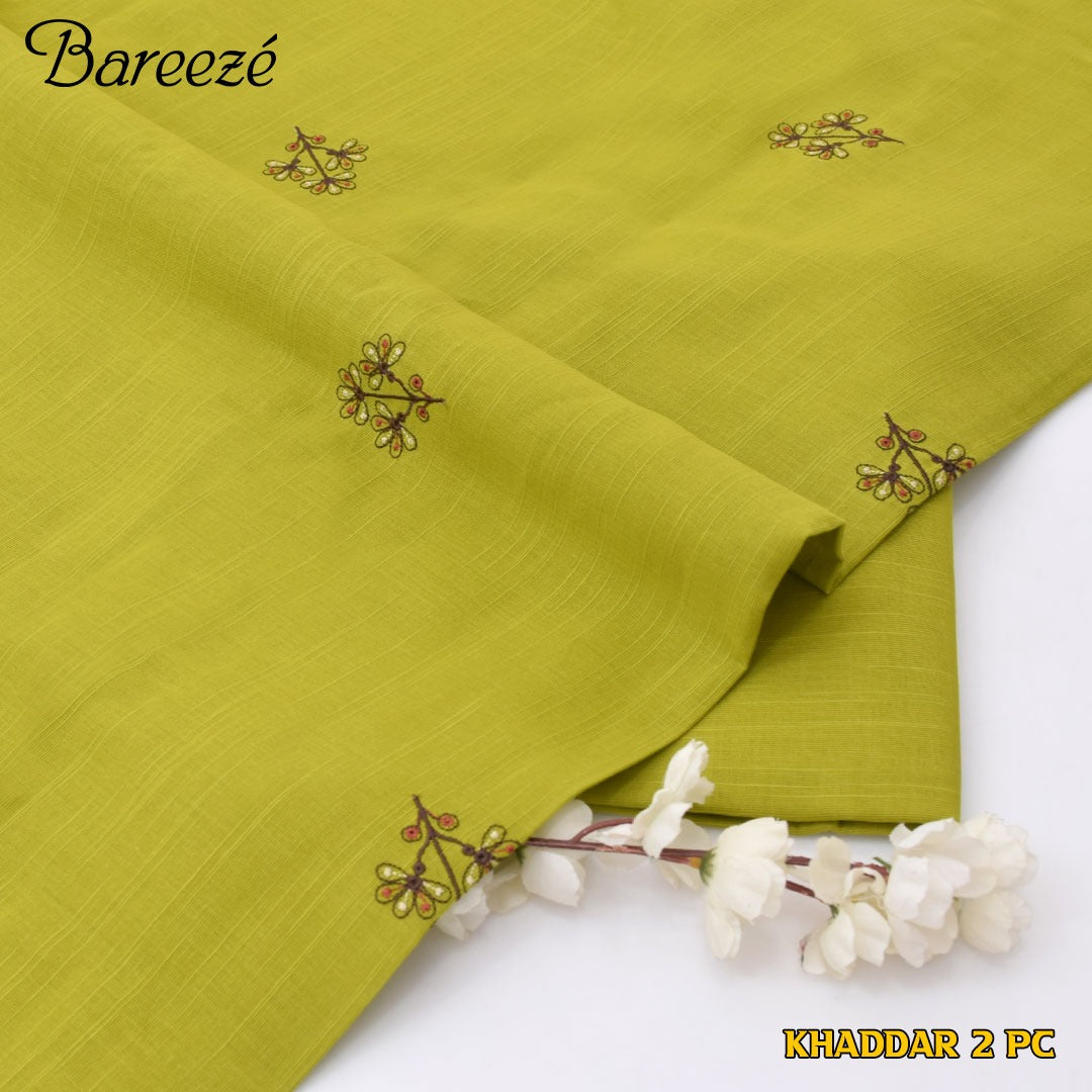 Bareeze Khadder Embroided Unstiched 2-Piece