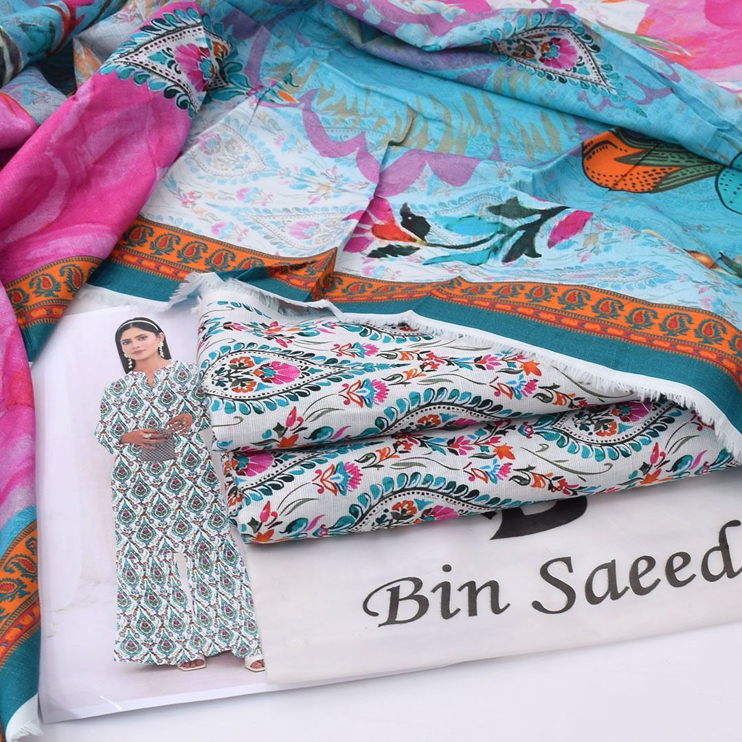 Bin Saeed Khadder 3-Piece Unstiched