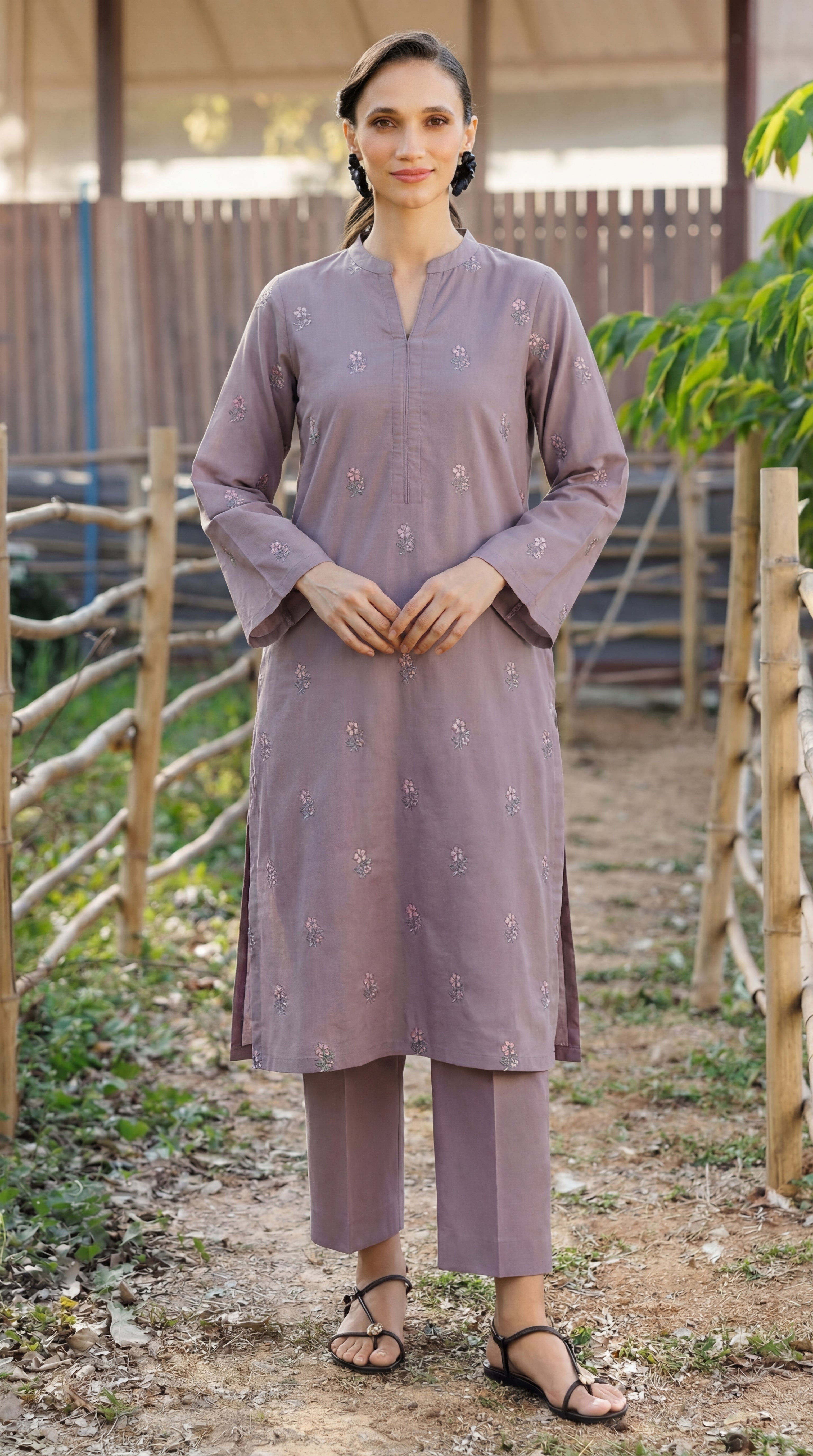 Stitched Embroidered Bareeze Lawn 2 Piece