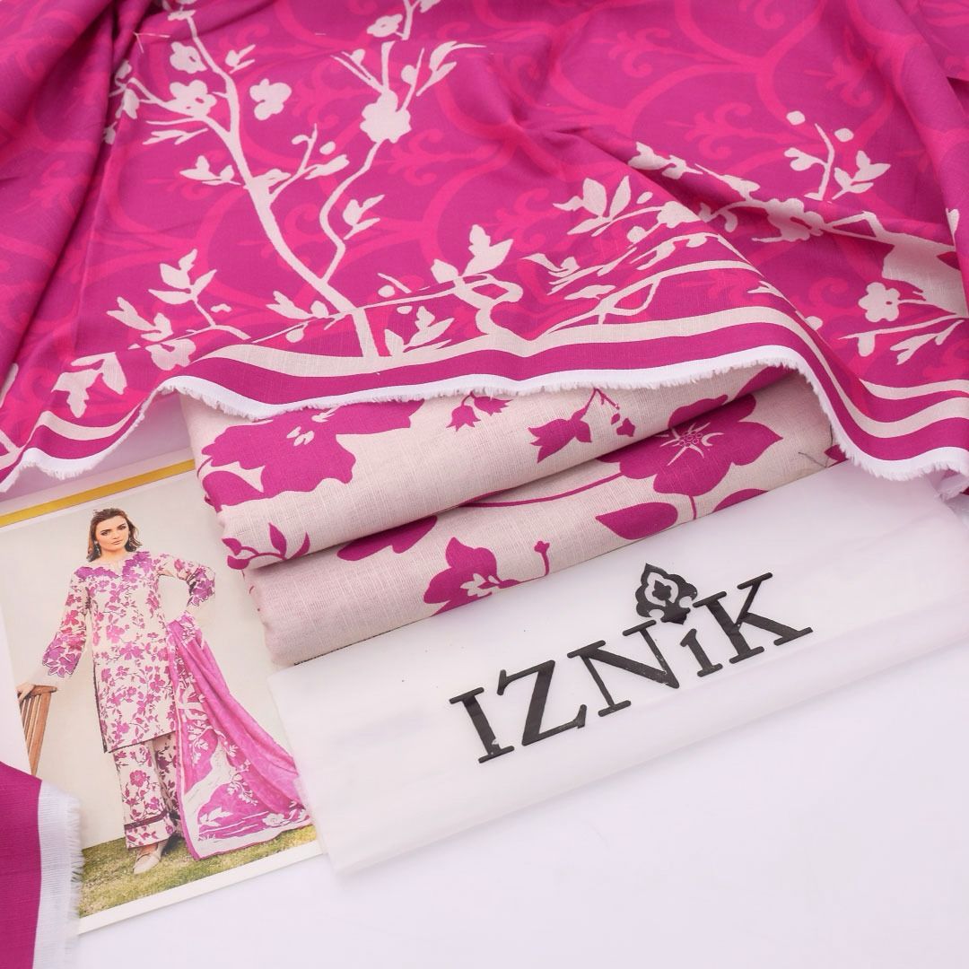 Iznik Khadder 3-Piece Unstiched
