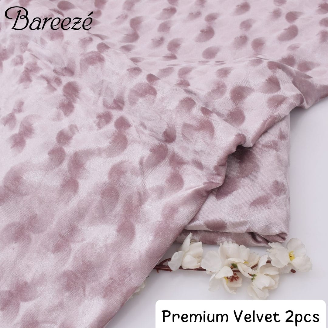 Premium Bareeze  Velvet 2-Piece Unstiched