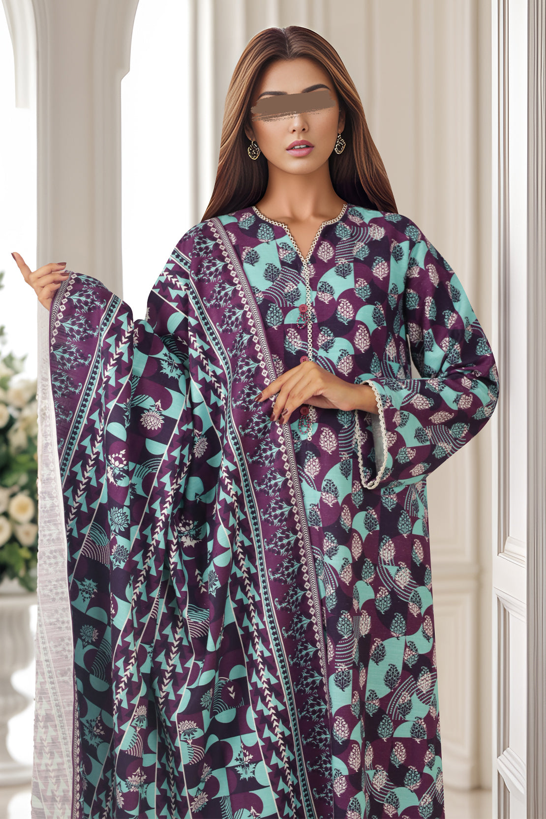 Saya Lawn 3-Piece Unstiched