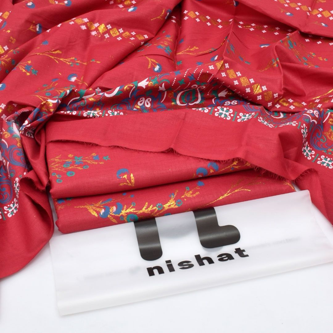 Nishat Lawn Digital Printed 3-Piece Unstiched