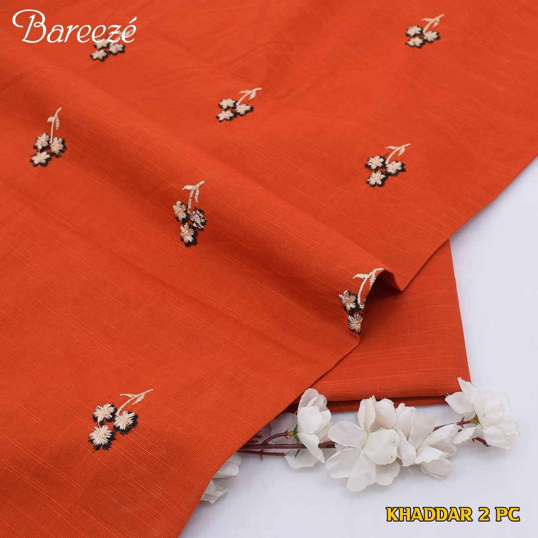 Bareeze Khadder Embroided Unstiched 2-Piece