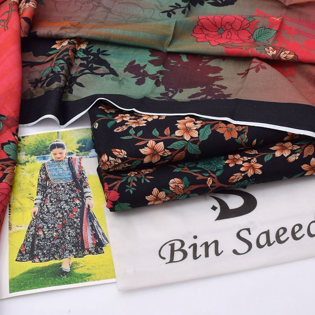 Bin Saeed Khadder 3-Piece Unstiched