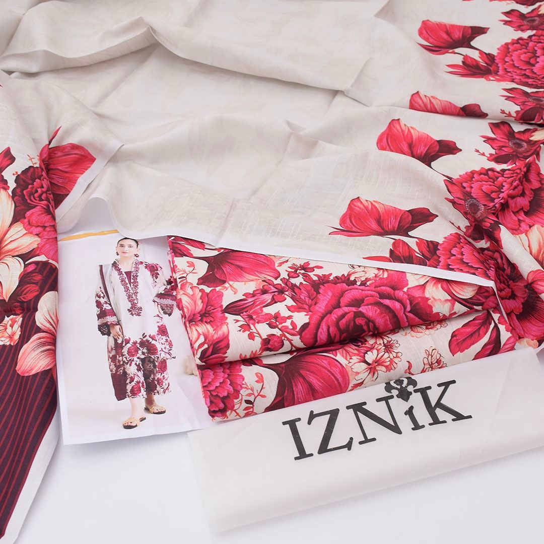 Iznik  Khadder 3-Piece Unsticted