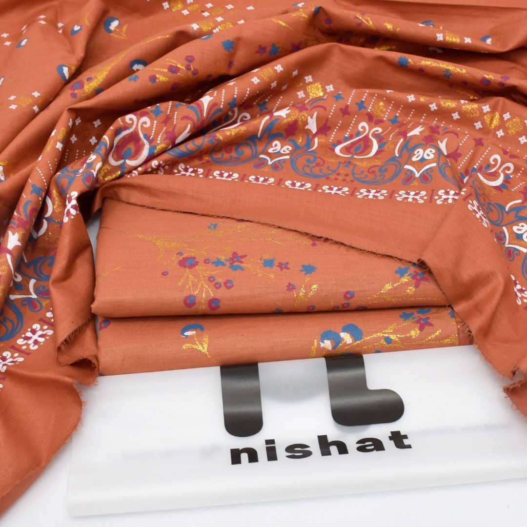 Nishat Lawn Digital Printed 3-Piece Unstiched