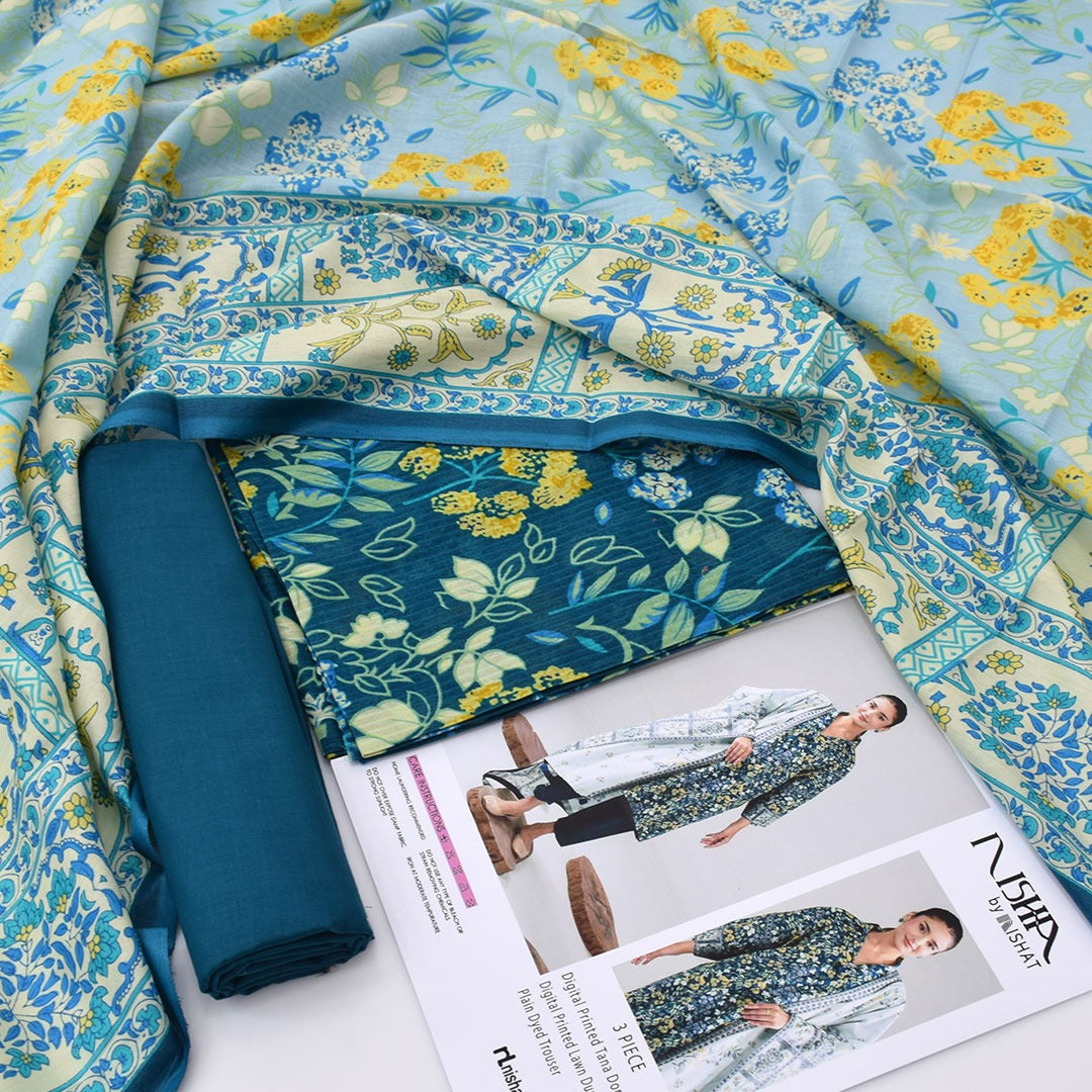 Nishat Lawn 3-Piece Unstiched