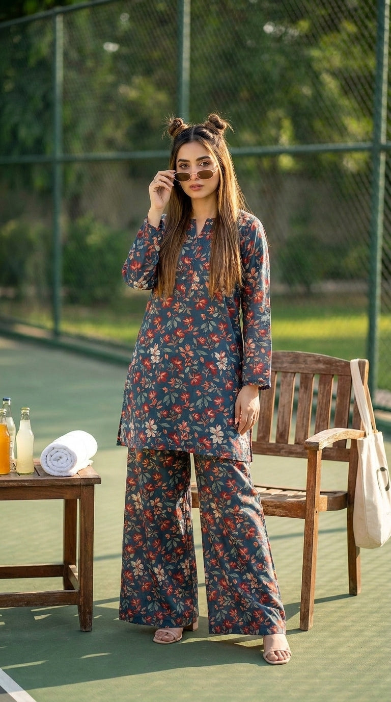 Nishat Printed Lawn 2-Piece Stitched