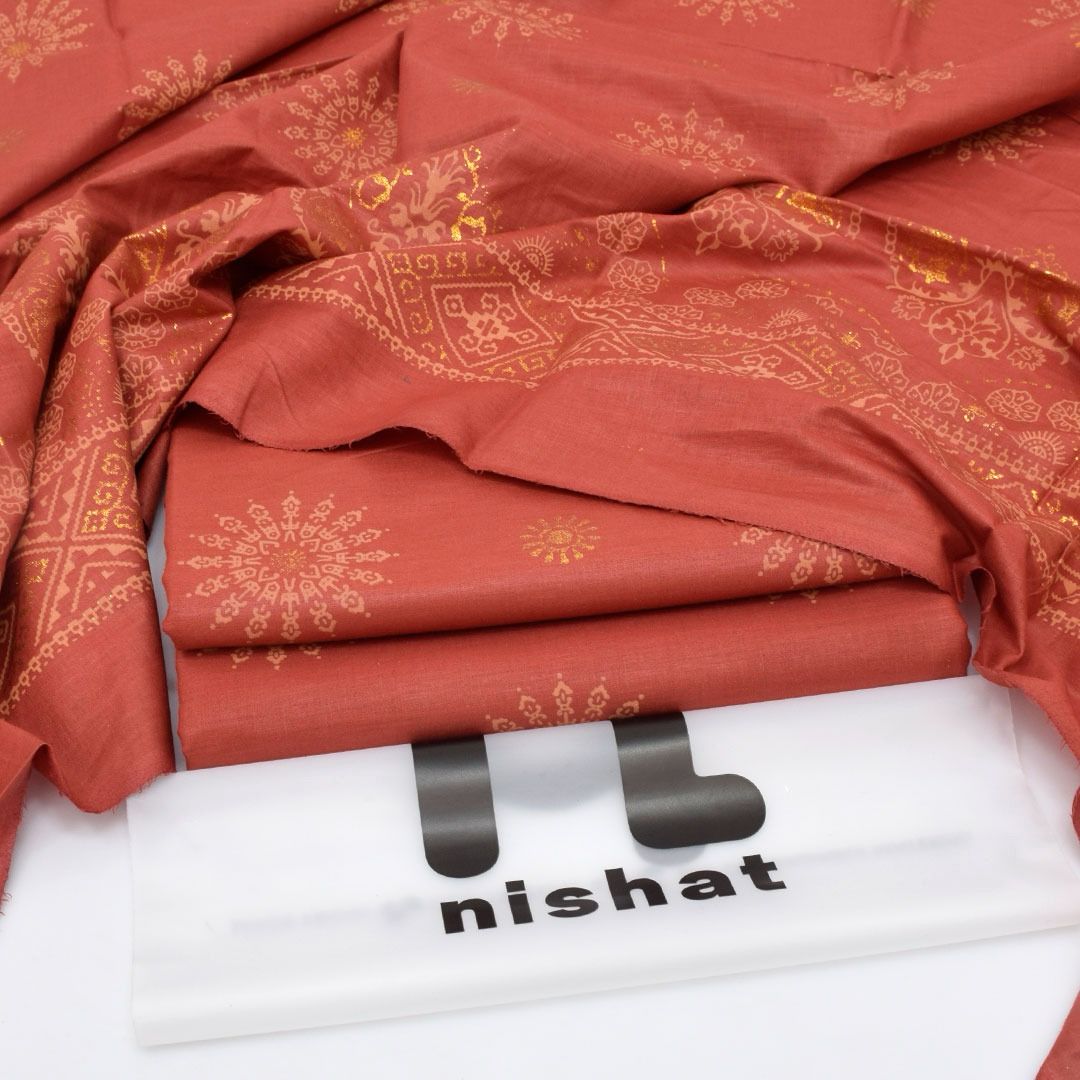 Nishat Lawn Digital Printed 3-Piece Unstiched