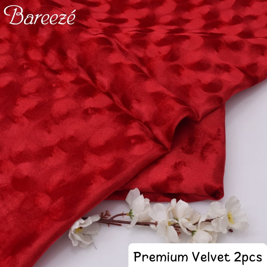 Premium Bareeze  Velvet 2-Piece Unstiched