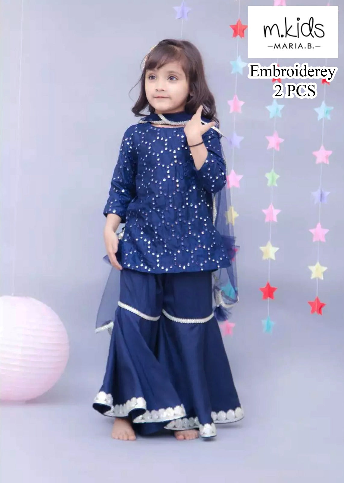 MARIA B KIDS EMBROIDERY