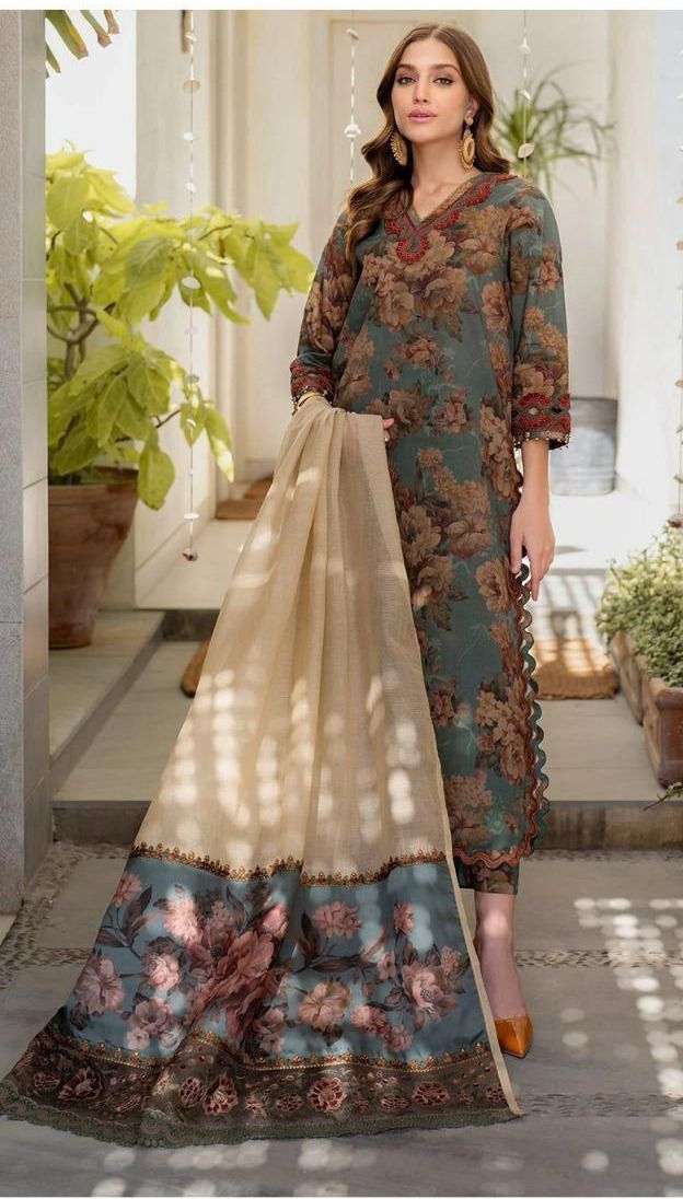 Baroque Lawn 3-Piece Unstiched