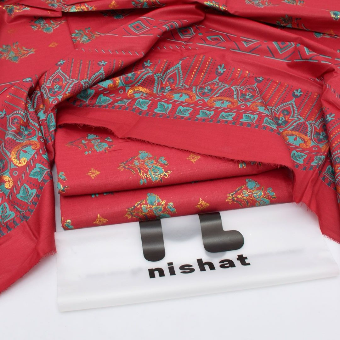 Nishat Lawn Digital Printed 3-Piece Unstiched