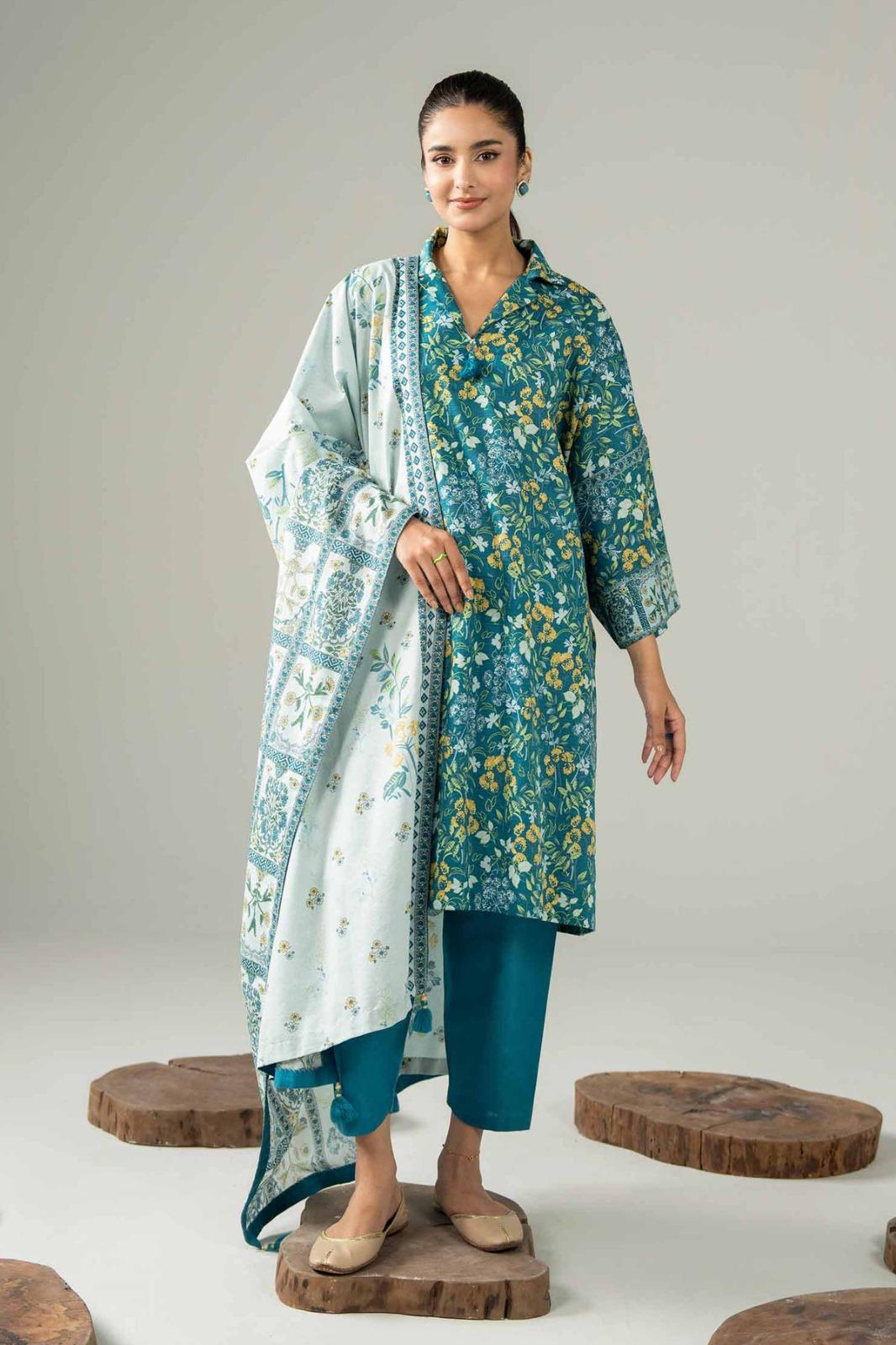 Nishat Lawn 3-Piece Unstiched