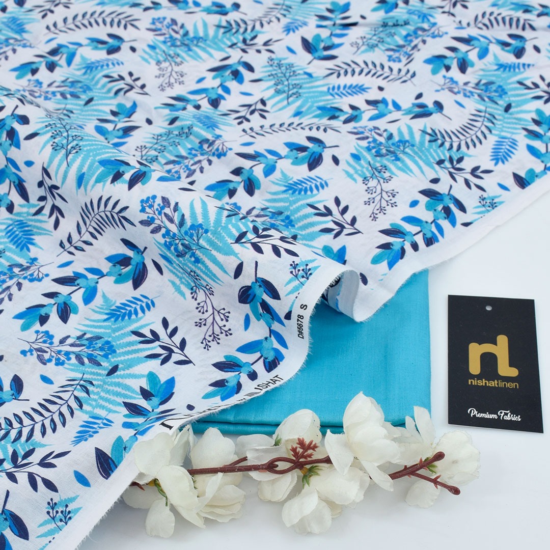 NISHAT DIGITAL 2-PIECE DYED TROUSER
