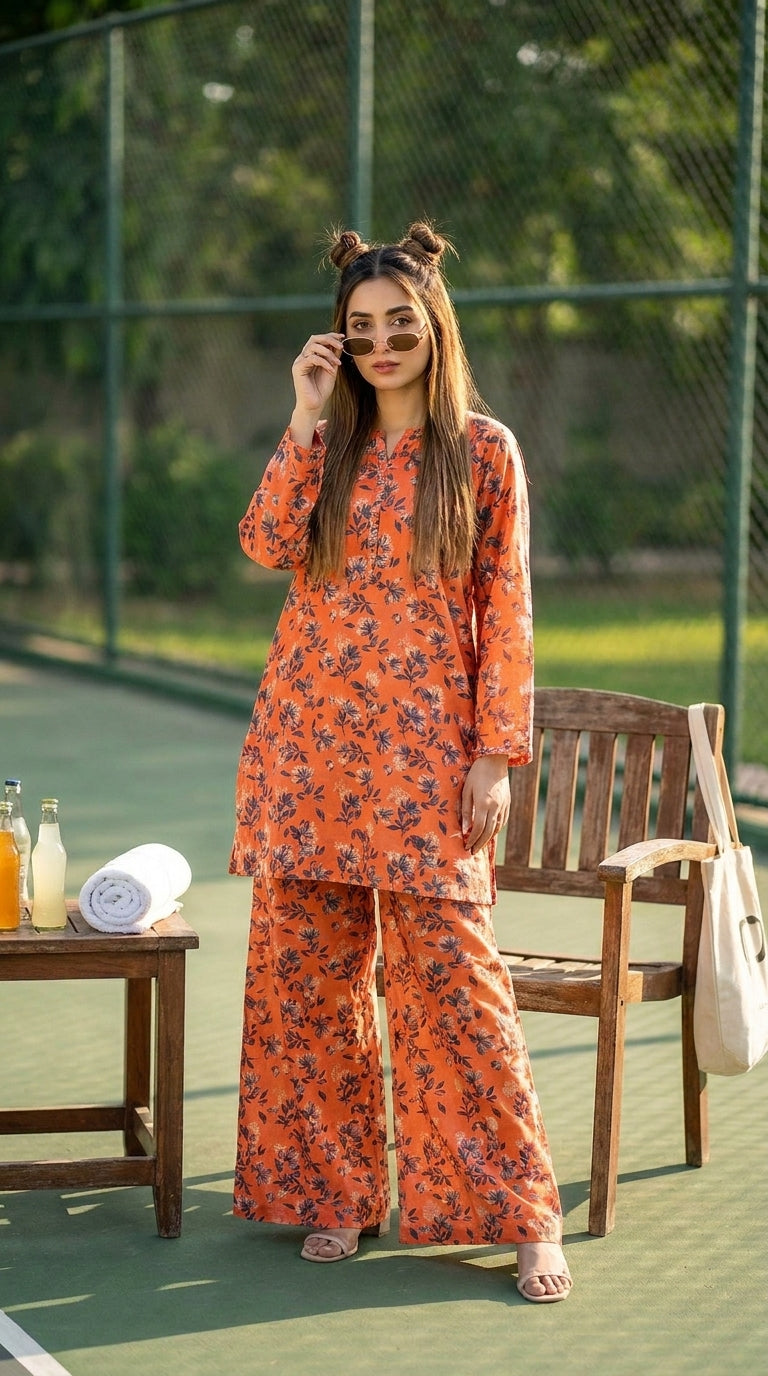 Nishat Printed Lawn 2-Piece Stitched