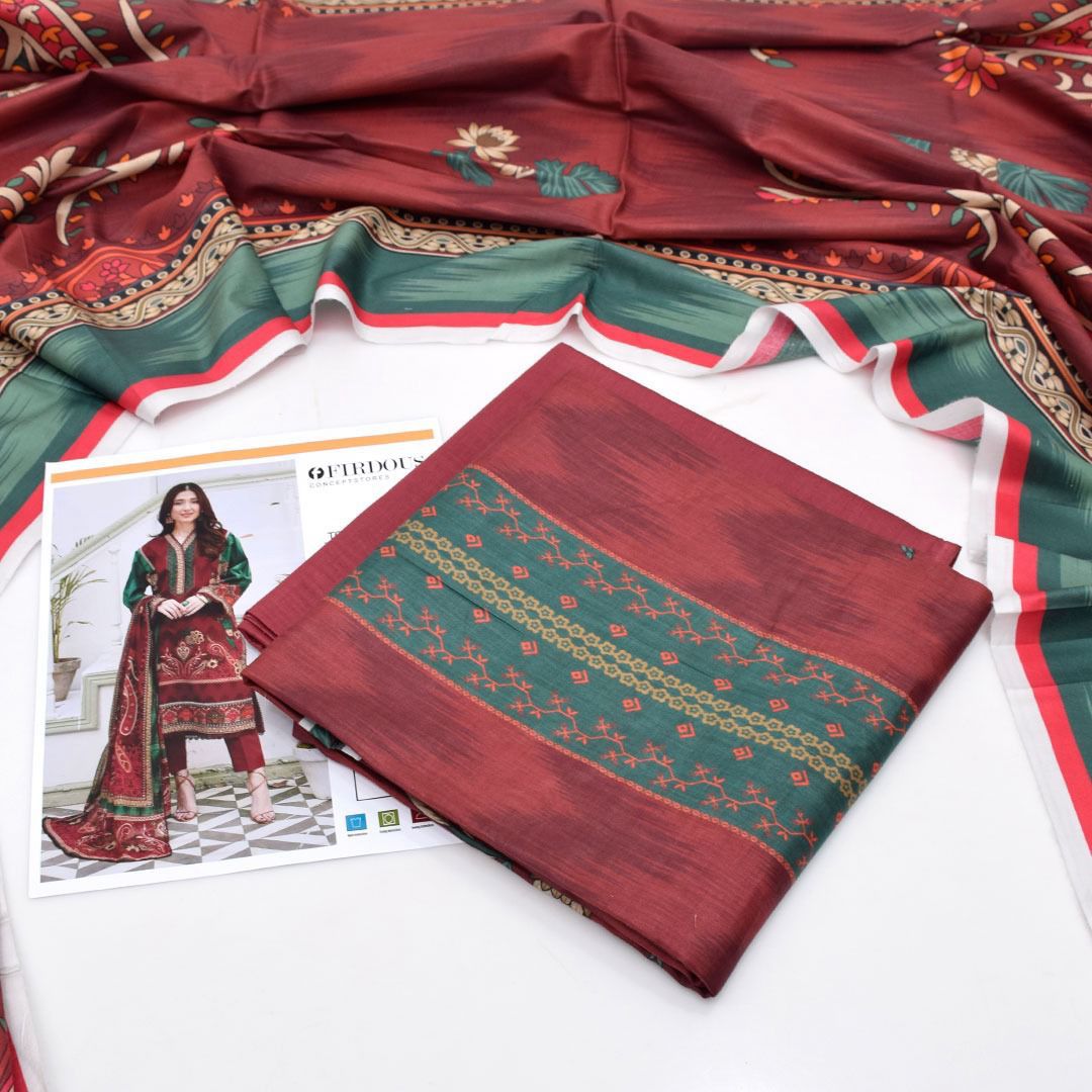 FIRDOUS  DIGITAL 3 PIECE