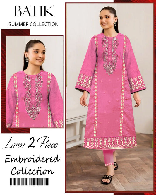 BATIK FULL EMBORIDERY 2PIECE UNSTITCHED