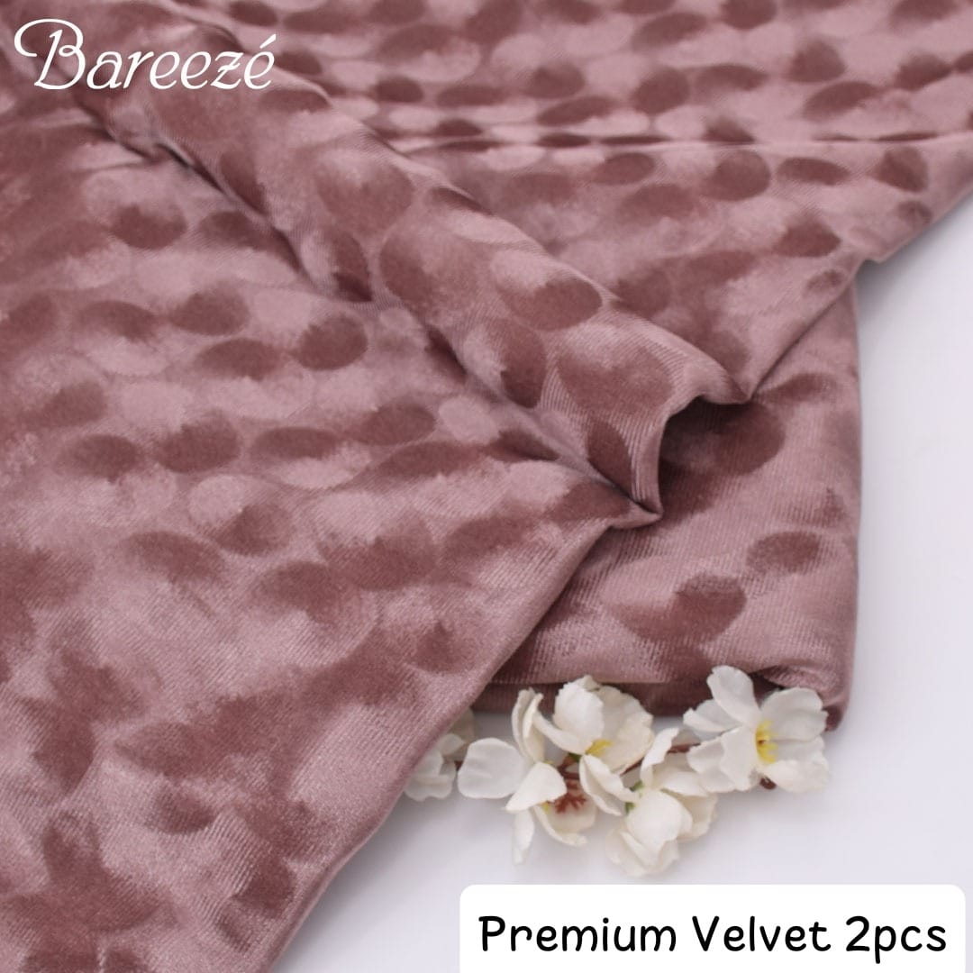 Premium Bareeze  Velvet 2-Piece Unstiched