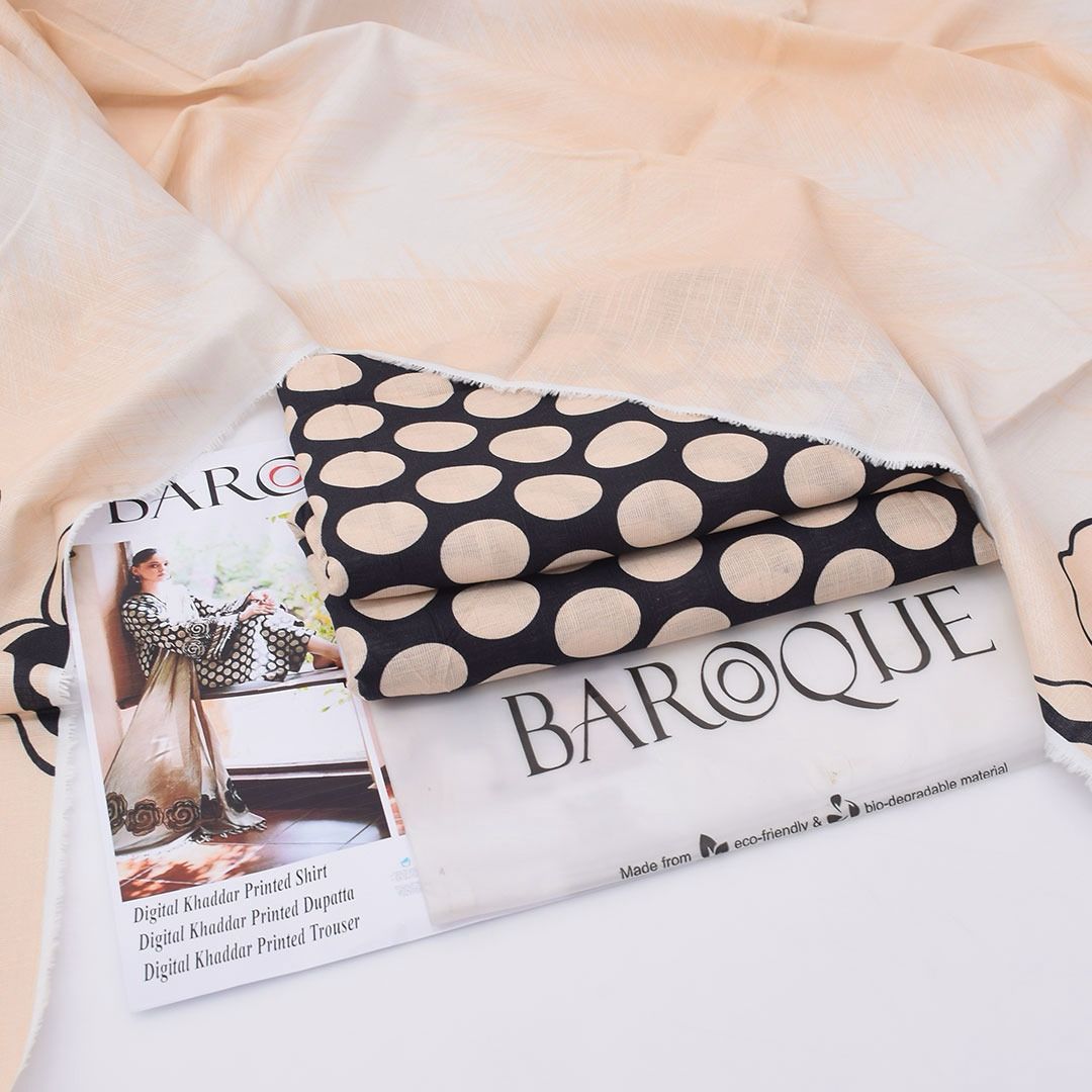 Baroque Khadder 3-Piece Unsticted