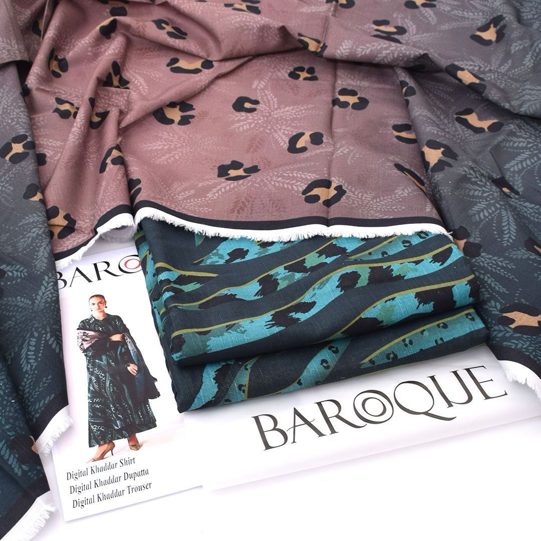 Baroque Khadder 3-Piece Unsticted