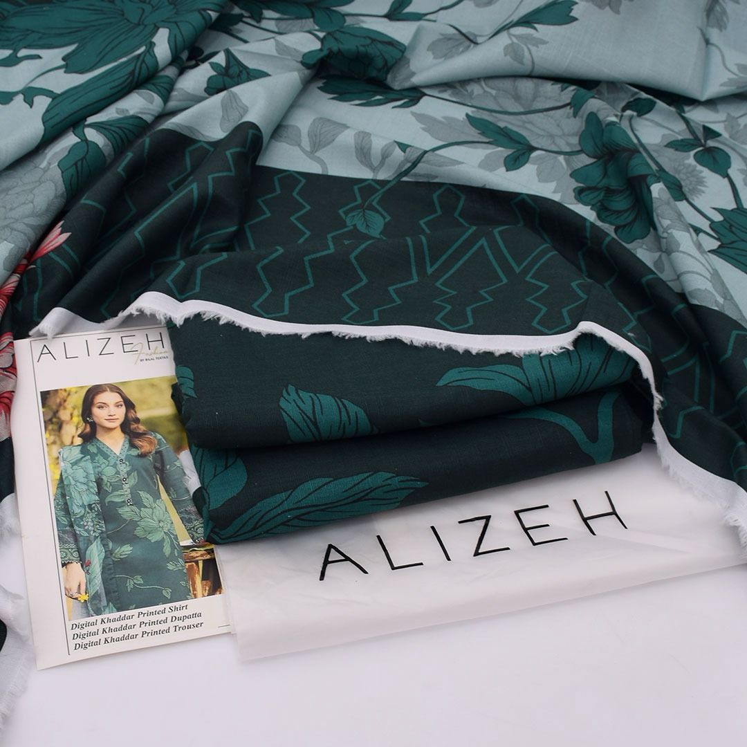 Alizeh Khadder 3-Piece Unsticted