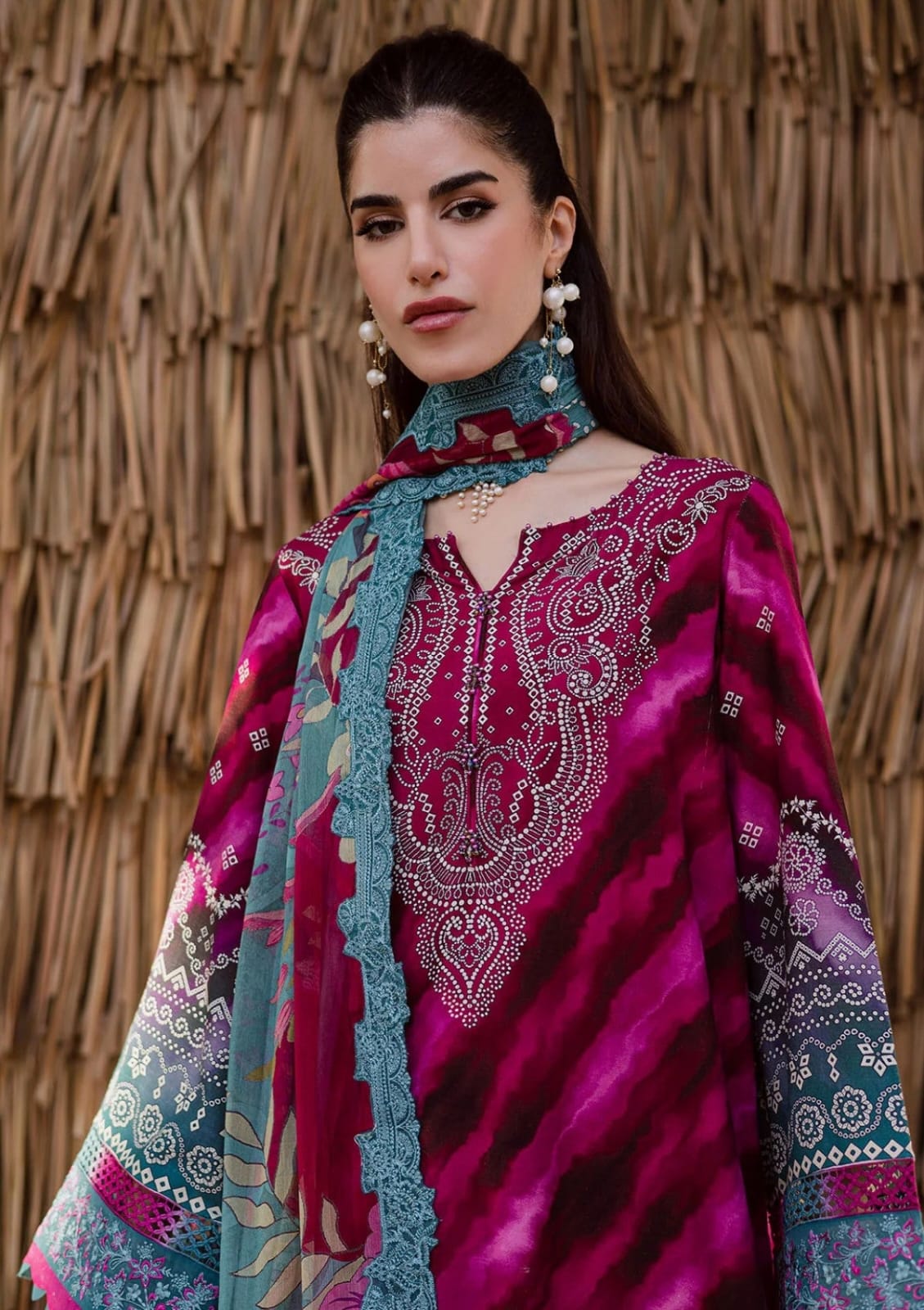 Nureh Lawn 3-Piece Stitched