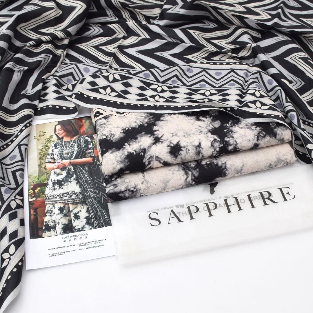 Sapphire Khadder 3-Piece Unsticted